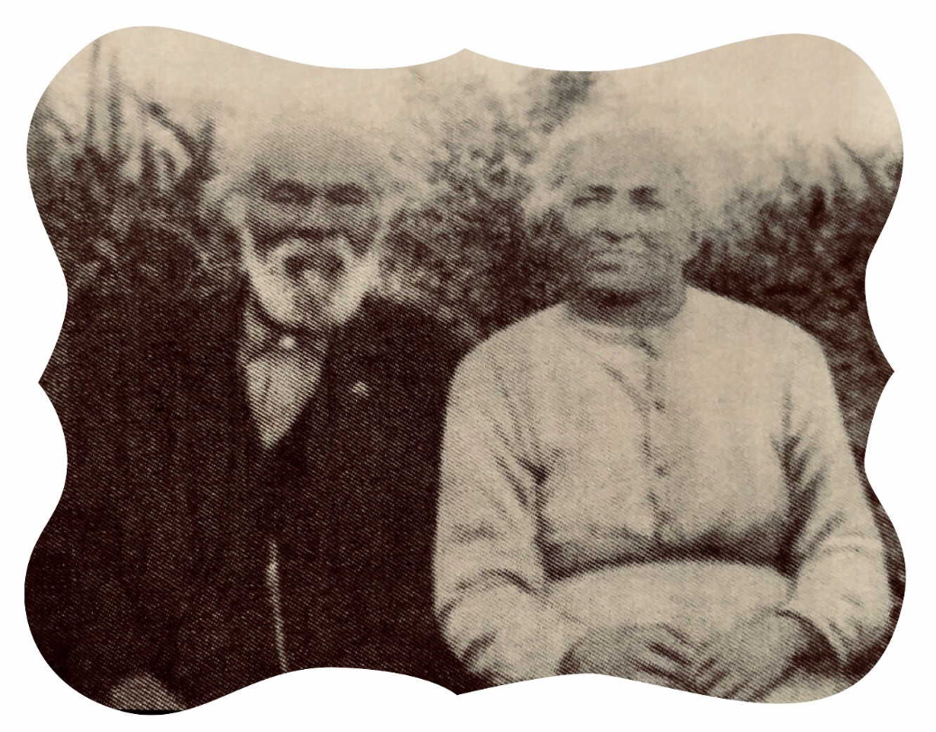 Elderly couple portrait